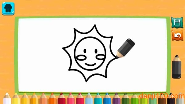 儿童涂鸦涂色画画板图3