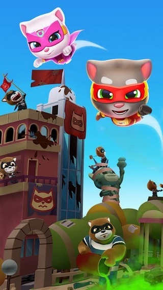 汤姆猫英雄跑酷 最新版图1