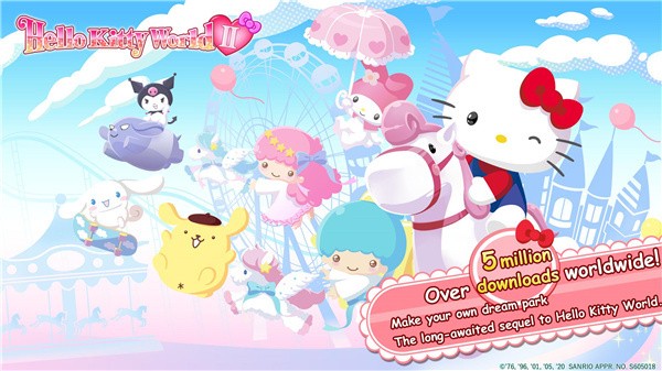 凯蒂猫世界2手游官方版(Hello Kitty World2)图1