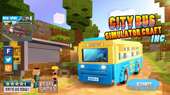 城市像素巴士模拟驾驶图3