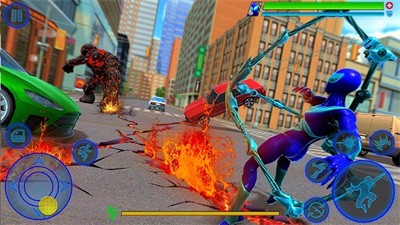 Spider Rope Iron Fighting Sim蜘蛛绳索钢铁战斗模拟图1