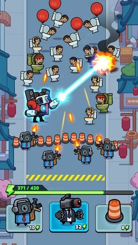 Alien Fight: Police vs Zombie图1
