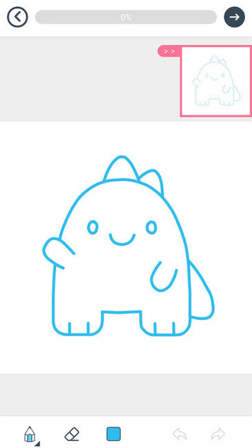 漫芽糖简笔画图1