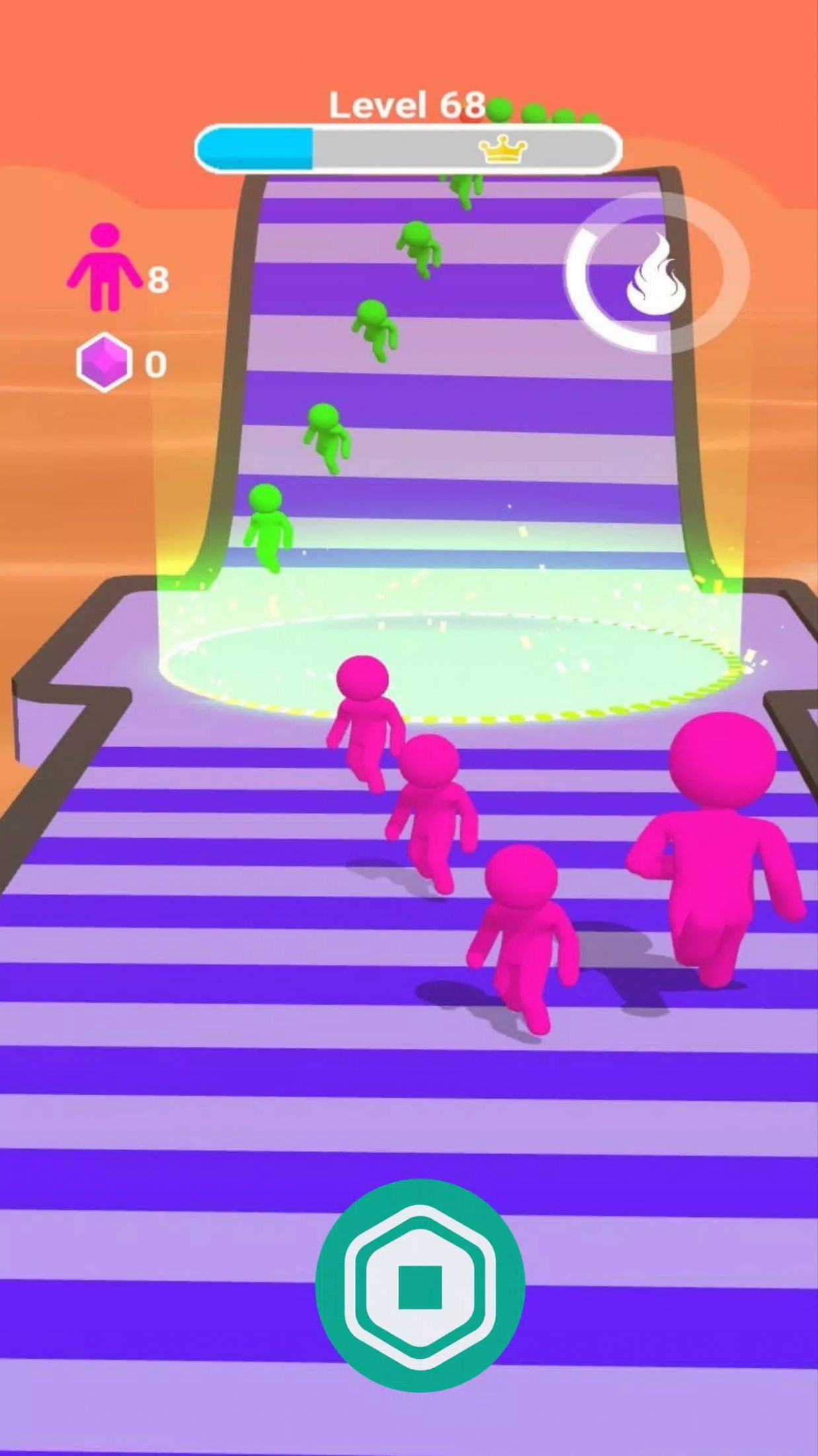 火柴人勇士格斗(Robux Loto Run)图1