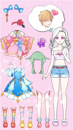 校园少女二次元图1