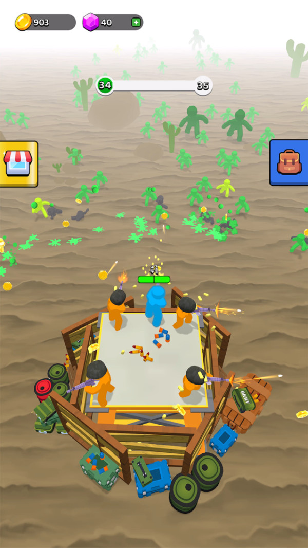 僵尸生存模拟图1