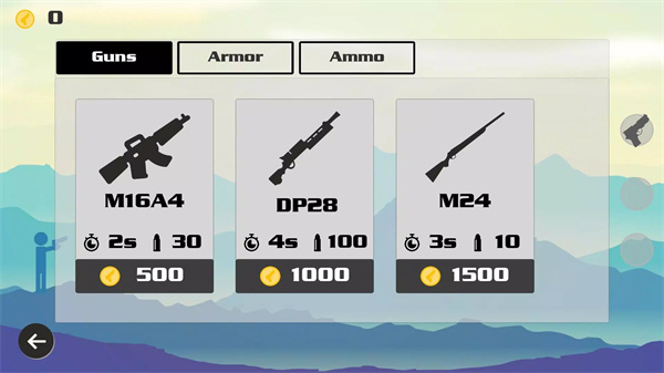 火柴人枪械对决图1