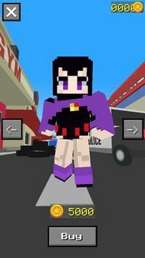 像素泰坦赛跑Teen Titans Craft图3