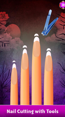 万圣节指甲沙龙图2