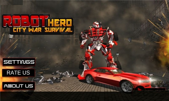 Robot Hero City War Survival(机器人生存战)图2