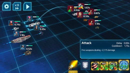 星际战舰银河联盟内购破解版(Star Battleships)图3
