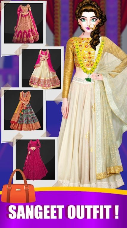 印度女孩新娘化妆(Indian Wedding Bridal Makeup)图4