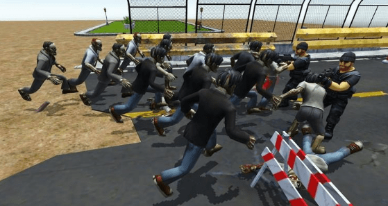 僵尸与人类战斗模拟器(Zombies vs Humans Battle Simulator)图3