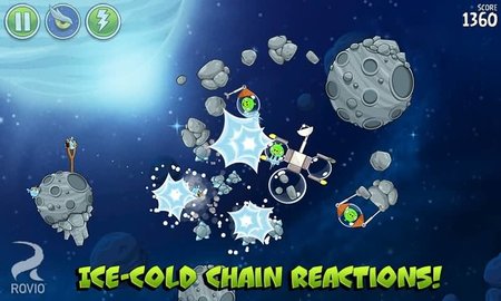 愤怒的小鸟太空版HD选关版(Angry Birds)图3