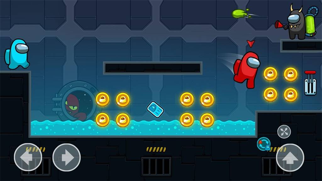 Crewmate Adventure: Animation Parkour图1