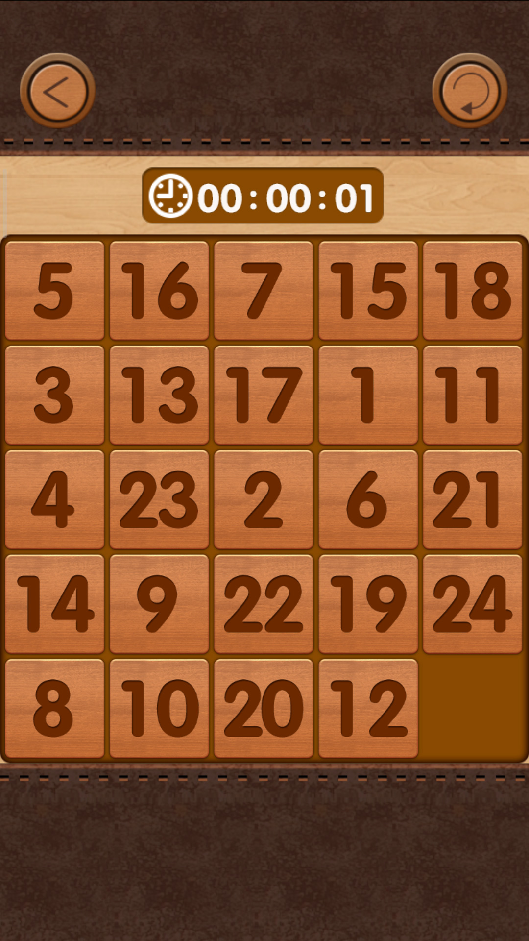 数字华容道 数字华容道