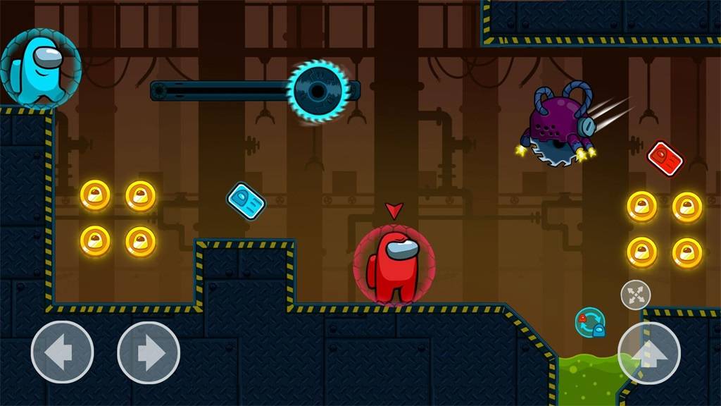 Crewmate Adventure: Animation Parkour