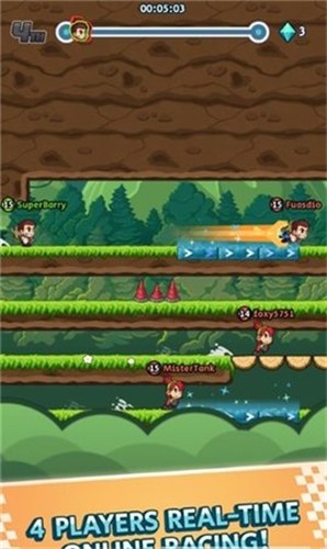 战斗明星闯关(Battle Racing Stars)图3