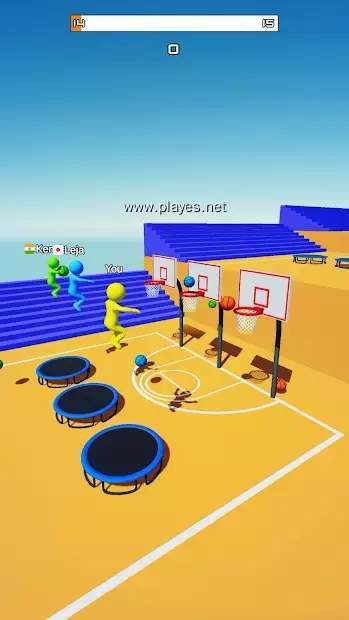 Color Dunk 3D(炫酷扣篮3D)图1
