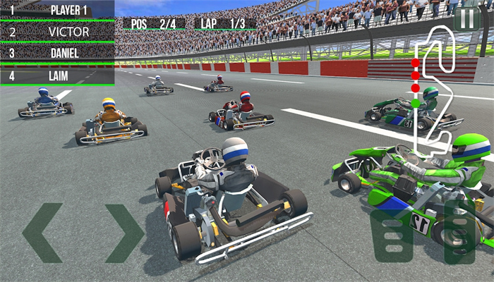 卡丁车骑士赛(Go Kart Racing Car Game)图3