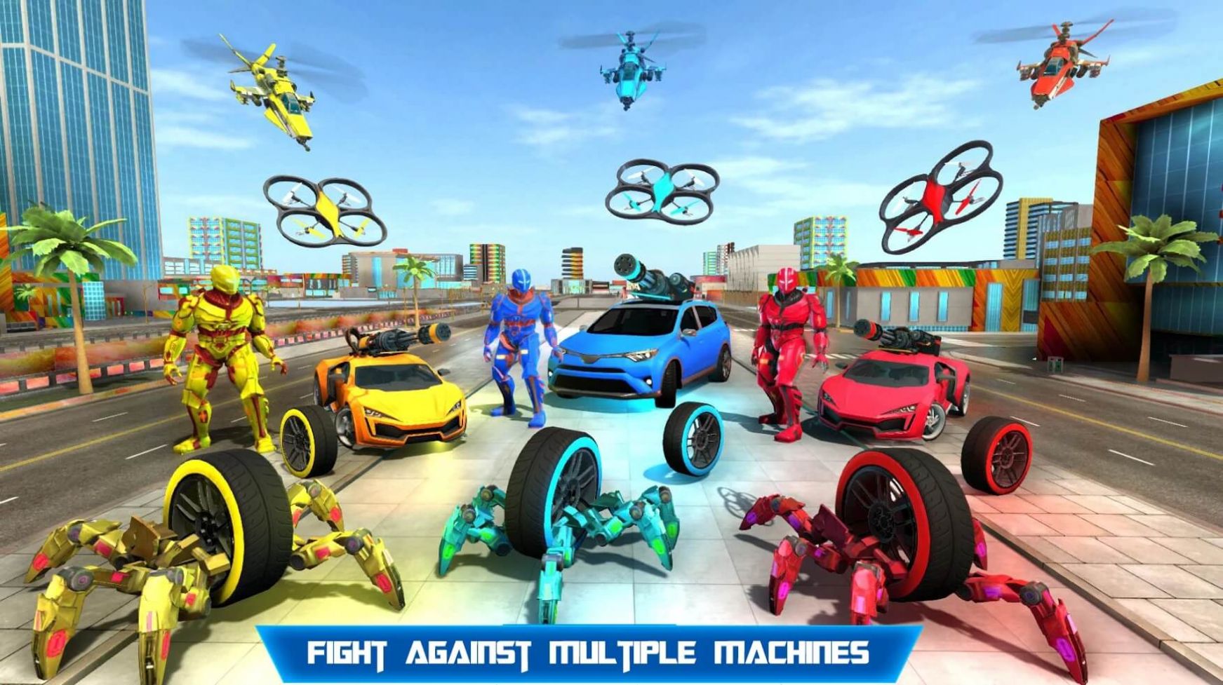 Spider Car Wheel Robot(蜘蛛车轮机器人)图3