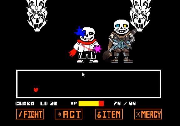 inksans战模拟器(Ink Sans fight)图1