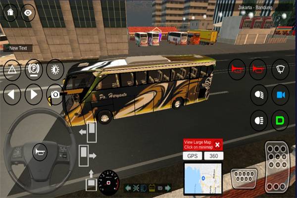 3D模拟公共汽车站Bus telolet simjulator 3D图1