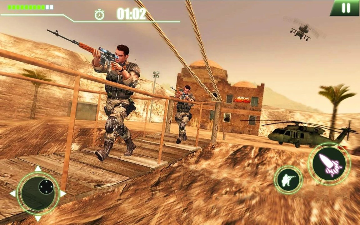 Army Commando Shooter(狙击手掩护射手)图3