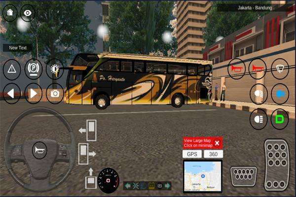 3D模拟公共汽车站Bus telolet simjulator 3D图6
