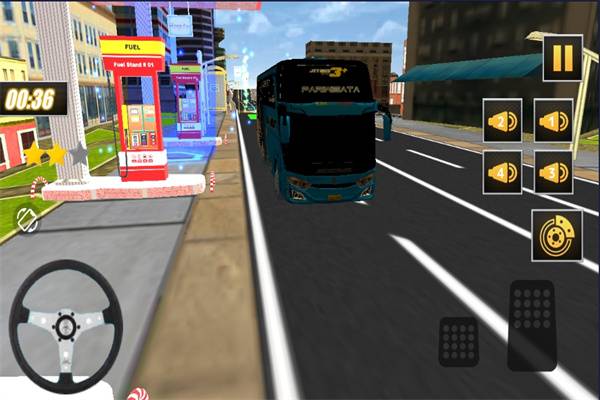 3D模拟公共汽车站Bus telolet simjulator 3D图2