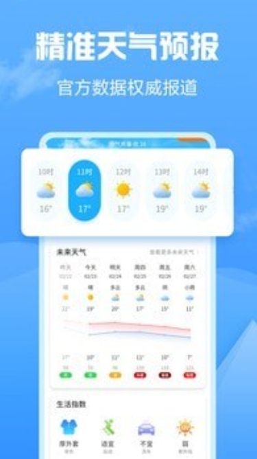 知云天气图1