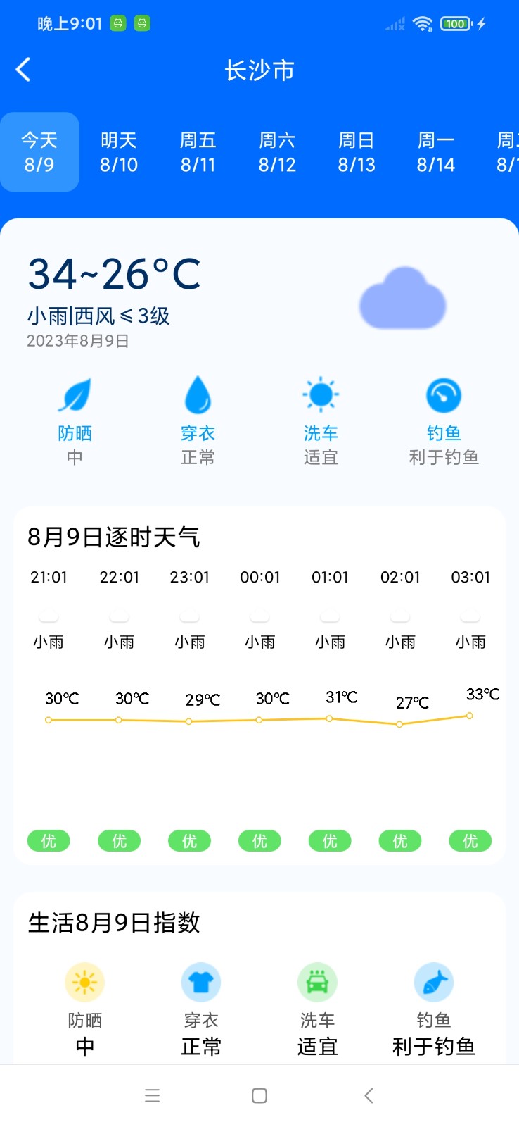 曹操天气图1