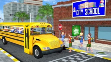 School Bus Service Driver: Bus Driving Craze