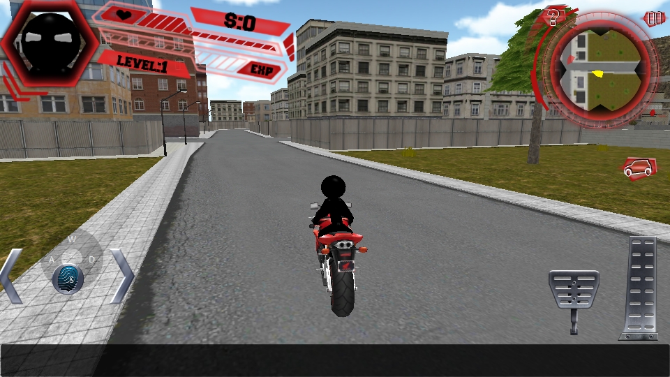 倒钩火柴人正版游戏下载(Stickman Theft Auto)