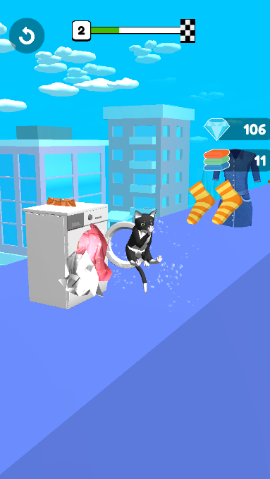 翻滚吧洗衣机(Laundry Flip)小游戏下载图2