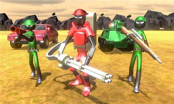 火柴人军团大乱斗图2