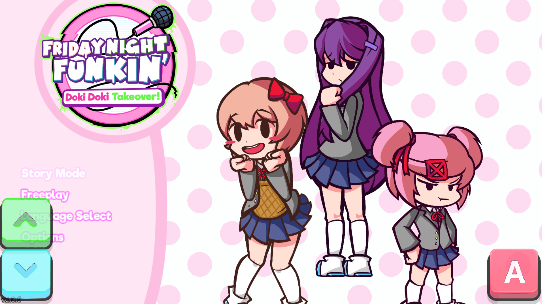 FNF: Doki Doki Takeover!图2