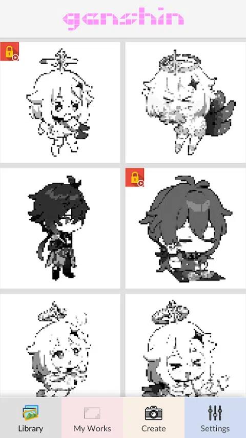 像素着色艺术图4