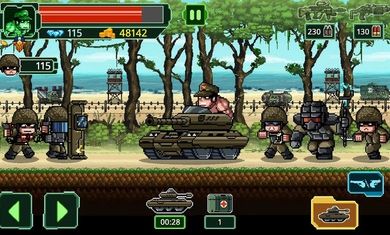 Metal Guns Fury : beat em up图2