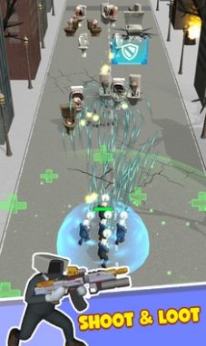 厕所怪兽奔跑射手图1
