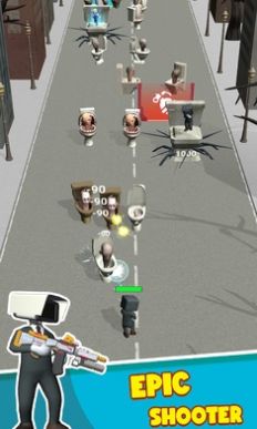 厕所怪兽奔跑射手图3