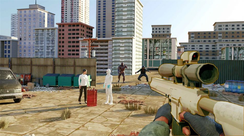 狙击僵尸目标图2