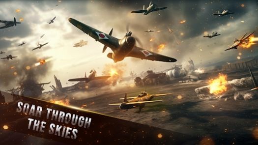 Warplanes Dogfight: WW2 Battle图3