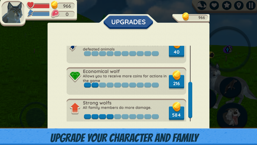 Wolf Simulator: Wild Animals 3D图3
