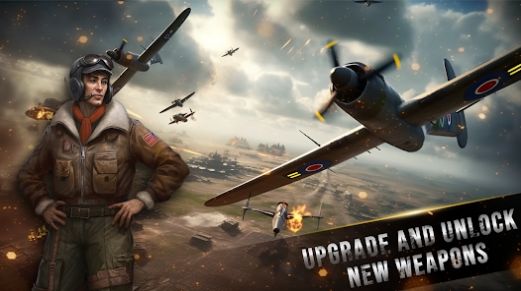 Warplanes Dogfight: WW2 Battle