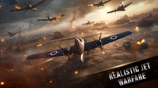 Warplanes Dogfight: WW2 Battle图1