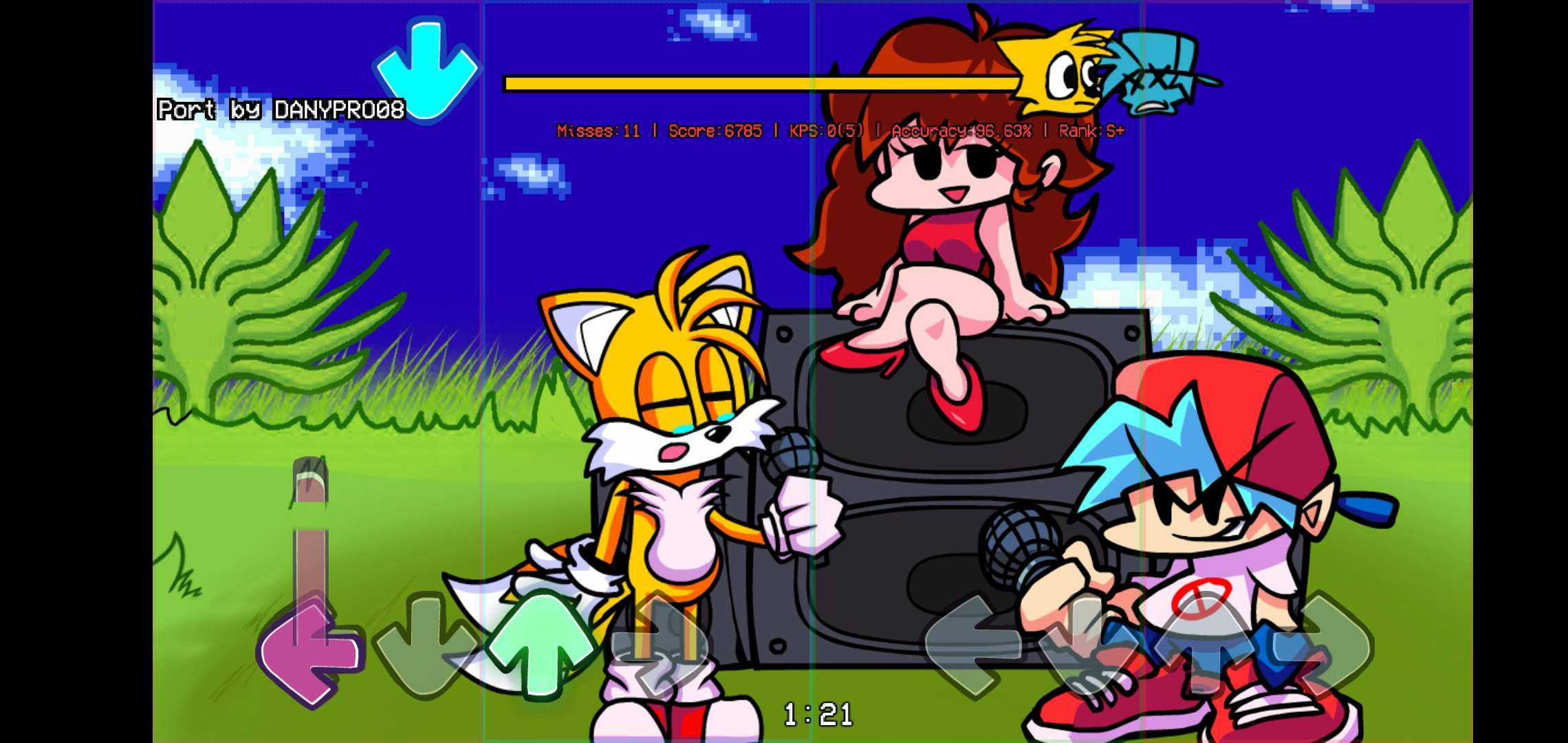 黑色星期五之夜塔尔斯exe模组(Friday Night Funkin)