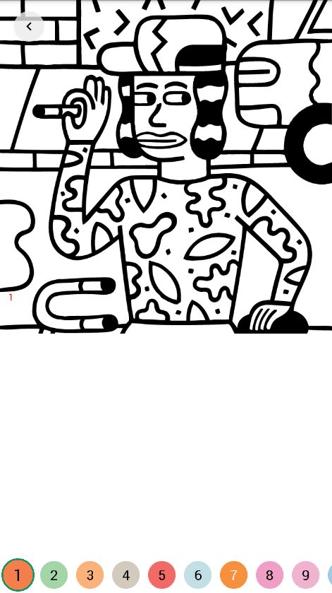 梦幻童话填色图2