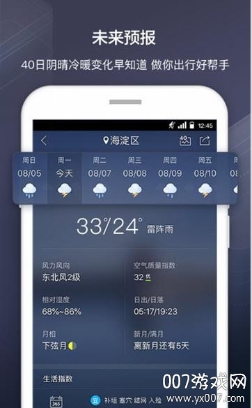 一叶天气图2