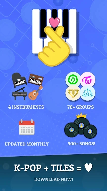 KPOP Tlies Delux钢琴游戏下载图8